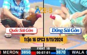 Trận 16 CPC3 Ngày 9/11/2024 - Anh Tèo Cay Đắng Lụm Nhẹ Cái Xổ 1 Tỏi